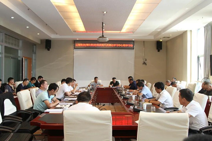 云煤（天博）集团党委开展2021年第八次党委理论学习中心组集中学习