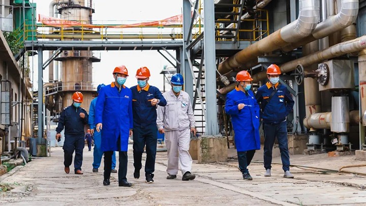 云煤（天博）集团党委副书记、副董事长、总司理高建嵩到解化化工分公司督导检查清静生产事情