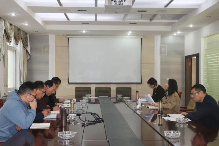 云煤（天博）集团党委委员、财务总监莫晓丹到天井煤矿有限公司调研