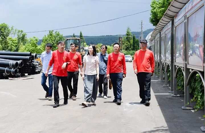 【主题教育】云煤（天博）集团党委委员、财务总监莫晓丹一行到恩洪煤业公司开展主题教育调研