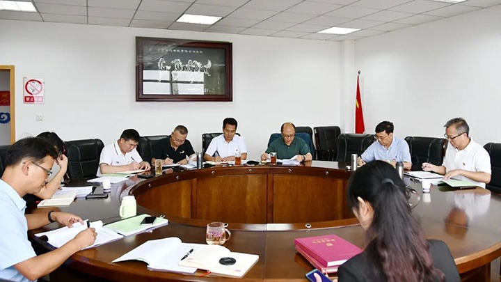 【主题教育】云煤（天博）集团党委副书记、副董事长、总司理高建嵩到云维集团指导主题教育专题民主生涯会